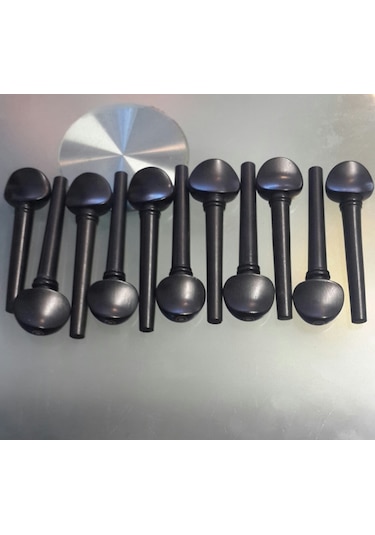 Ud için Nokta Sedef Abanoz ve Plesenk Burgu 11 Adet Plesenk