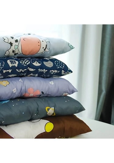 Topshop1 Beyaz Turuncu Desenli Ultra Yumuşak Ofis Koltuğu Minderi Beyaz Turuncu