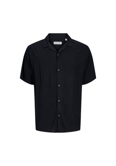 Jack & Jones Jjejeff Solid Resort Erkek Gömlek Siyah