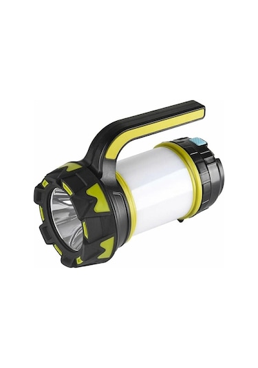 Ntlights 350 Lümen 10w Şarjlı Ledli El Feneri Led Fener Kırmızı Selektörlü Ntls7048 Kırmızı