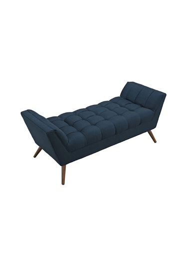 Anka Puf Bench Bank Mavi