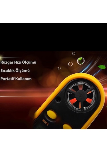 Smart Sensor Ar 816 Rüzgar Hızı Ve Sıcaklık Ölçer Anemometre N11.153
