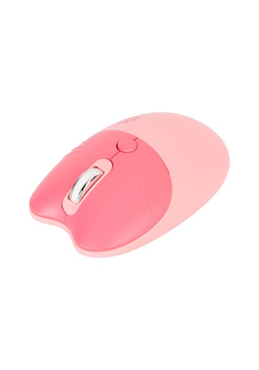 Yuntech01 Kedi Desenli 2.4g Kablosuz Fare - Sessiz Tuş, 3 Seviye Dpı, Usb Alıcı - Mor Renkli, Notebook Ve Mac Uyumlu Pil Yok