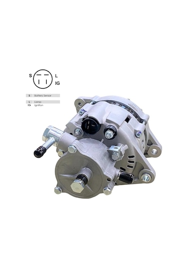24v Alternatör Dinamo 45 A 3 Fiş S-l-ıg Isuzu Champıon Otobüs
