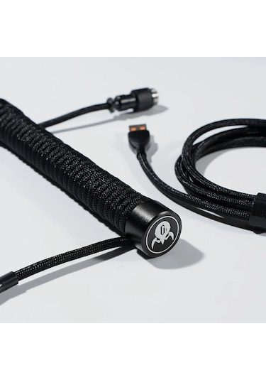 Gravastar Sarmal Aviator Usb To Type-c Mekanik Klavye Uyumlu Oyuncu Kablosu, 1.85m, Siyah