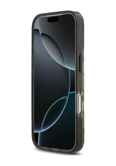 İphone 17 Pro Kılıf Bmw Lisanslı M-safeli Metal Kamera Butonlu Yatay Şeritli M Dizayn Kapak Gümüş Gümüş