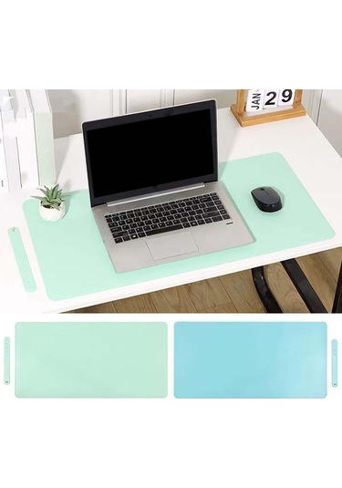 Suntek Genişletilmiş Oyun Mouse Pad'i, Desk Yeşil-ve-mavi