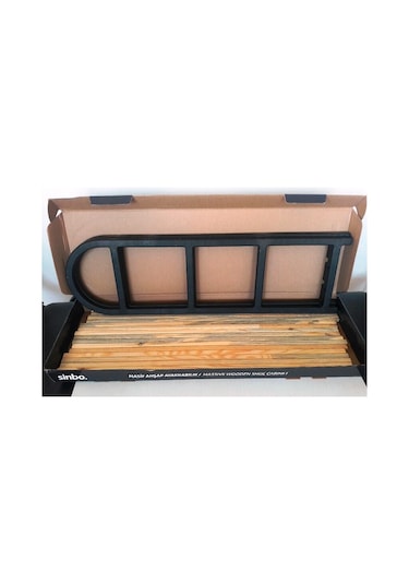 Sinbo 4 Katlı Ahşap Ayakkabılık Masif Ahşap