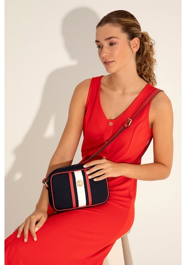U.S. Polo Assn. Kadın Lacivert Çapraz Çanta 50293672-VR033