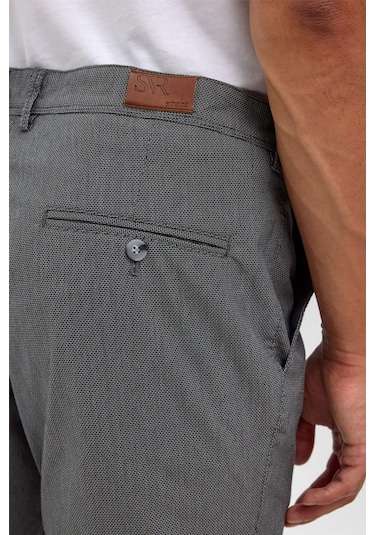 Süvari Siyah Regular Armürlü Pantolon