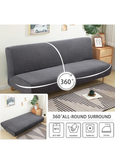 Wezone Çocuklu Ve Evcil Hayvanlı Aileler İçin Esnek Koltuk Kılıfı - Mavi, 120-160cm Mavi