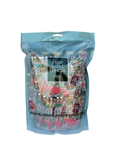 Eyüp Sabri Tuncer Japon Kiraz Çiçeği Küçük Boy Kolonyalı Mendil 150'li