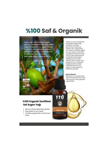 Tto Thermal Argan Yağı 10 Ml