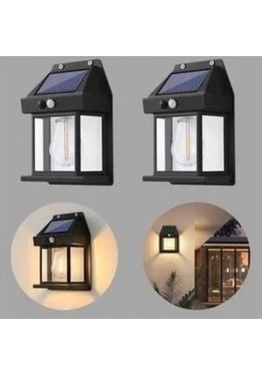 Helios 10w Solar Duvar Aplik Beyaz Işık Hs-4028