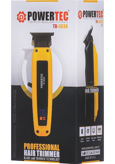 Powertec TR-3030 Sakal Ense Tıraş Makinesi