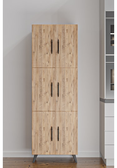 Ae-3010 Nehir Atlantik Çam Çok Amaçlı Mutfak Dolabı & Banyo Dolab