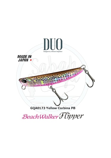 Duo Beach Walker Flipper 32 Jig Sahte Yem Gqa0173 Yellow Corbina