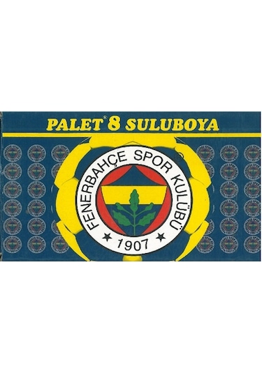 Palet Fenerbahçe Lisanslı 8 Renk Sulu Boya