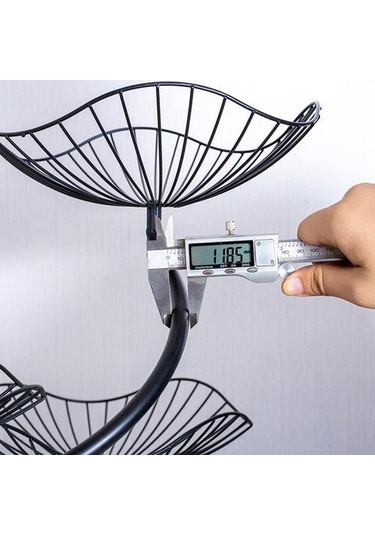 Meyve Ve Sebze Meyve Tabağı Depolama Üç Katmanlı Meyve Sepeti Oturma Odası Ana Sayfa Depolama Tepsileri Ahşap