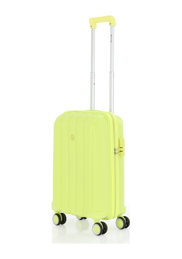 Mçs Polipropilen 2li Valiz Seti Kabin & Makyaj V305 S21yy1000073-set 00194 Açık Sarı