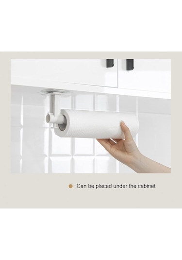 Konesam Mutfak Kapak, Kesme Tahtası, Mendil Depolama İçin Uç Genişletilebilir, Delme Yok, Su Geçirmez, Saçma Tutucu Duvar Rakı 4 Adet Siyah