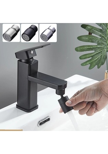 Joyhub Mingjin Shop2 Tip-2 Şerit Stili 720 Derece Döndürme Sıçrama Filtresi Musluk Püskürtme Başlığı Lavabo Musluk Genişletici Adaptörü Mutfak Musluk Memesi Esnek Musluk Püskürtücü 8x178w Renkli Çok Renkli