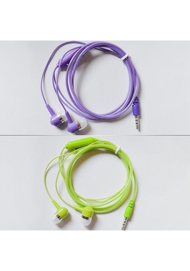 Mikrofonlu Kablolu Kulaklık Rahat Kablolu Kulaklık Çevreleyen Bas Ses Müzik Çağrısı İçin Kulak İçi Kulaklık