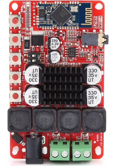 Konesam Tda7492 Bluetooth 4.0 Dijital Güçlendirici Kartı, 2x50w İkili Kanal, Mikrofon Desteği, Csr8635, Ne5532 Öncu, 4-8 Ohm Hoparlör Uyumlu