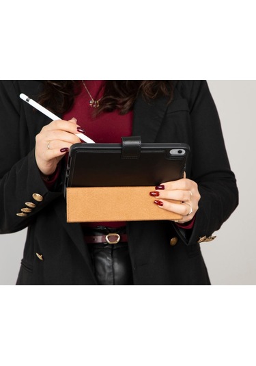 Standy Leather İpad Mini 2024 Case Kapaklı Kılıf