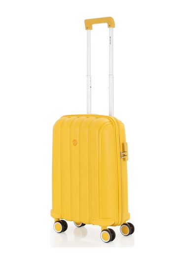 Mçs Polipropilen 2li Valiz Seti Orta & Kabin V305 S21yy1000076-set 00012 Sarı