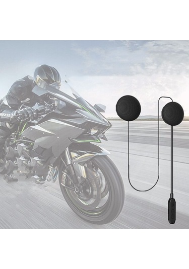 Bluetooth 5.3 Motosiklet Kaskı Kulaklığı Stereo Akıllı Gürültü Önleyici Sürüş Kulaklığı
