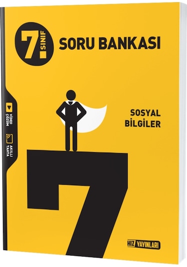 Hız Yayınları 7.Sınıf Yeni Sosyal Bilgiler Soru Bankası