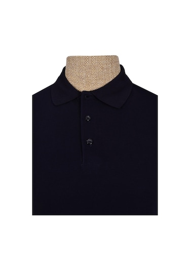 Cengiz İnler Polo Yaka Düz T-Shirt Slim (548479043)
