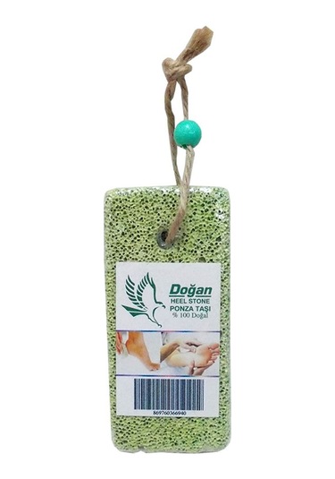 Doğan Karışık Renkli Doğal Topuk Taşı Ponza Törpü 2'li