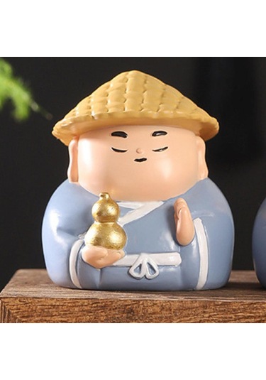 Suntek Küçük Figür Heykel Koleksiyon Reçine Süsleme 5,9x5,7x6,6 Cm