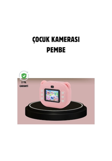 Buğz Anında Baskı Özellikli Şipşak Kamera 24mp Hd Çift Lensli Ve 32gb Hafızalı