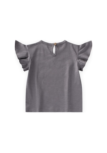 Cigit Pullu T-shirt 1-10 Yaş O Gri