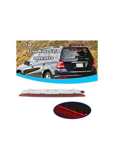 Sointeresting Mercedes-benz R/gl Sınıfı W251 X164 R500 R350 Gl 450 Üçüncü Fren Lambası Grubu 3. Arka Stop Lambası 251820115639