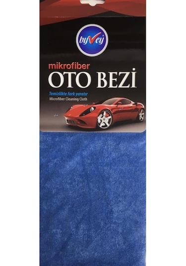 5 Adet Byvey Oto Bezi Mikrofiber 40 60 Cm