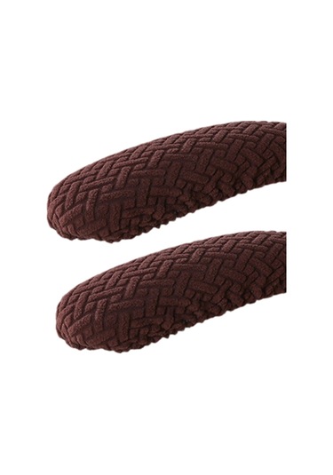 Suntek 2 Adet Ofis Koltuğu Kol Dayama Kılıfları Kahve