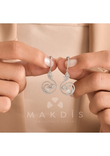 1.50 Karat Pırlanta Küpe