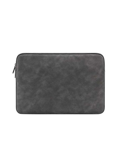 Prestigegoods Macbook Uyumlu Dizüstü Kılıfı, 14.1-15.4 Inç, Anti-çizik, Soft Fluff Astar, Yurt Dışından Gri