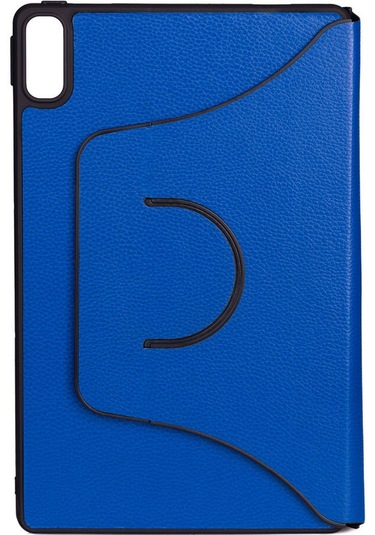 Teknocep Lenovo Tab P11 11.5" 2.nesil Uyumlu Fest Dönebilen Standlı Kılıf-mavi Tablet Kılıfı