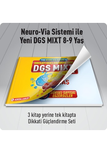 Adeda Dikkati Güçlendirme Seti Mixt 8-9  Yaş