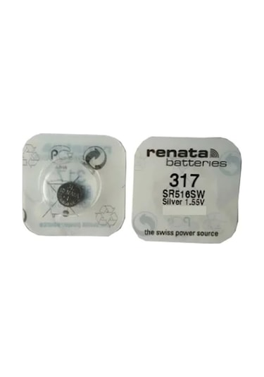 Renata 317 SR516SW 1.55V Saat Pili 3'lü