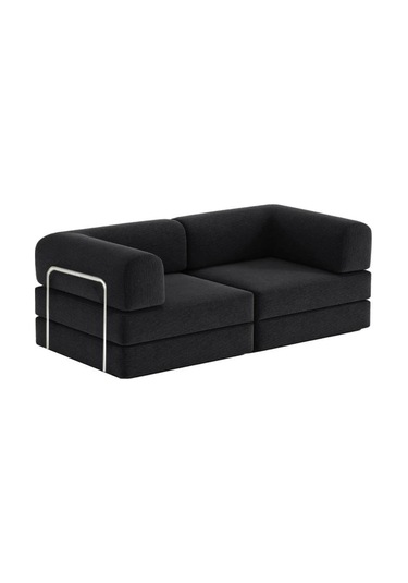 Modüler Legom Koltuk Siyah