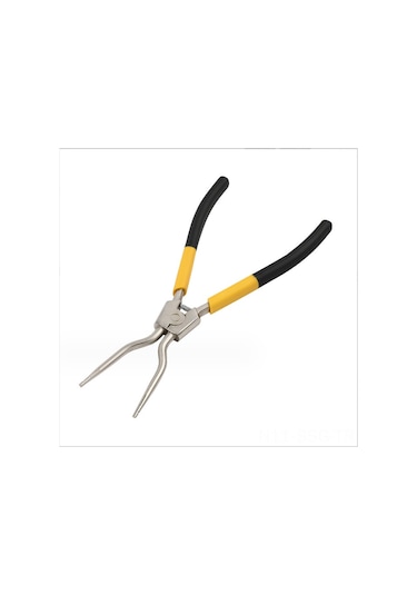 Springsun 11 İnç Kırmızı Saplı Kalkan Pensi - Düz Ve Eğik Uçlu - Samsung Lg Çamaşır Makinesi Tamiri İçin Çelik Donanım Aracı