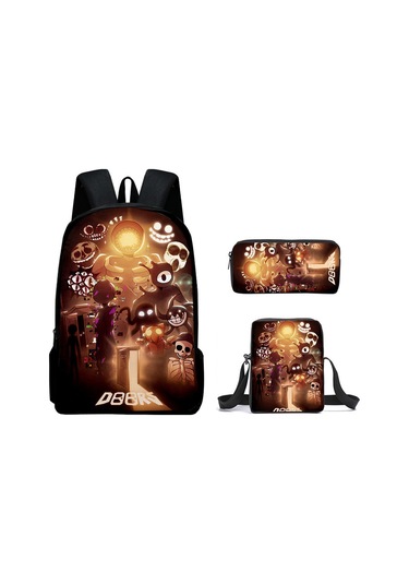 Kapılar Roblox Figürü Karikatür Okul Çantası Kız Erkek Sırt Çantası A Diğer