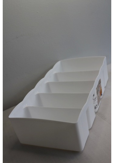 Dünya 5 Bölmeli Organizer 07410 Beyaz