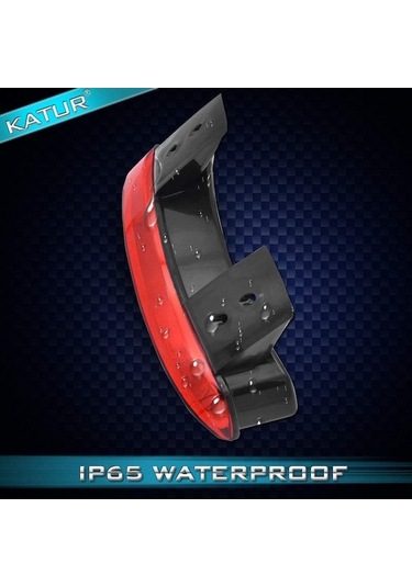 Geeksen Harley Xl883/1200 2004-2014 Arka Fender Led Fren Lambası - Kırmızı Kasa, 3 Tel, Gündüz Çalışma Işığı, Yüksek Görünürlük, Kolay Montaj